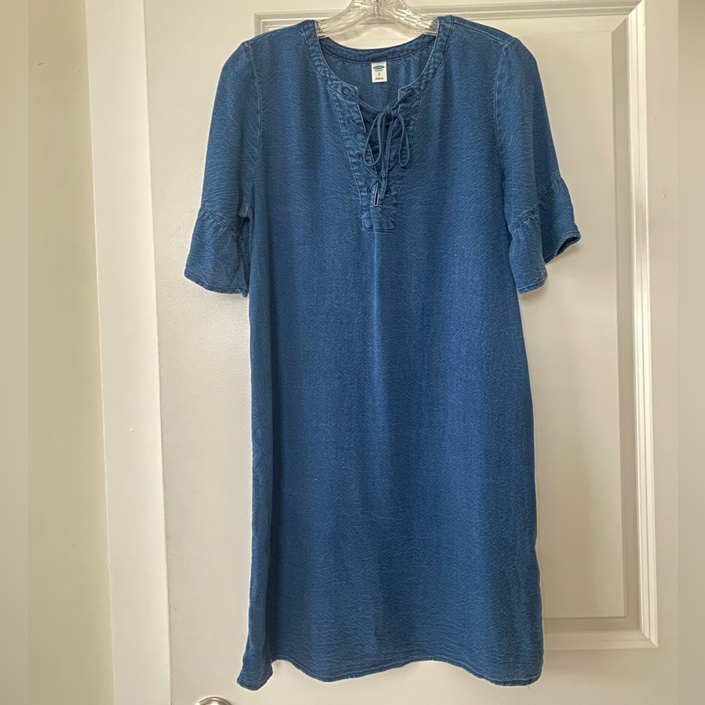 NWOT Old Navy Denim colored dress - Sz Small